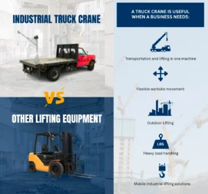 Industrial Truck Crane vs Other Lifting Equipment