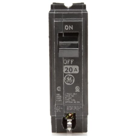 GE 1P 20A 120V Circuit Breaker THQL1120