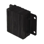 Laminated Rubber Dock Bumper 10 In. x 12 In. x 4-1/2 In. Black 4 1012-4.5