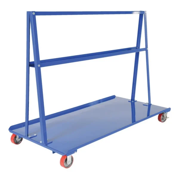 Steel A-Frame Cart 36 In. x 72 In. 2000 Lb. Capacity Blue