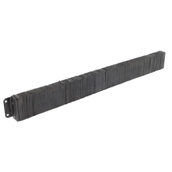 Laminated Rubber Dock Bumper 10 In. x 96 In. x 4-1/2 In. Black
