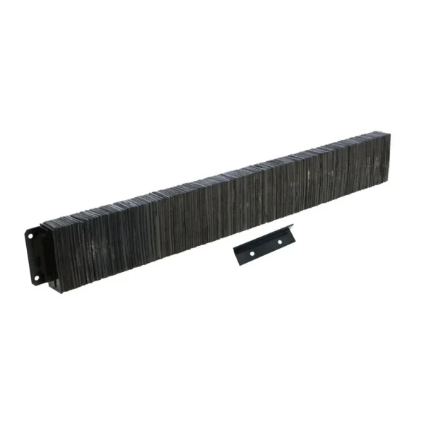 Laminated Rubber Dock Bumper 12 In. x 96 In. 4-1/2 In. Black