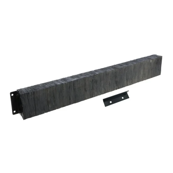 Laminated Rubber Dock Bumper 12 In. x 96 In. 6 In. Black