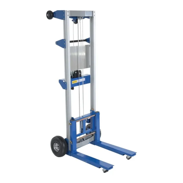 Pneumatic Rear Wheels 10 In. x 4 In. For Hand Winch Lift Trucks Black