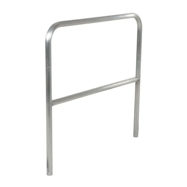 Aluminum Pipe Safety Railing 48 In. Length Silver