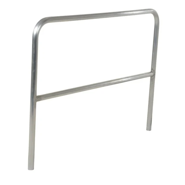 Aluminum Pipe Safety Railing 60 In. Length Silver