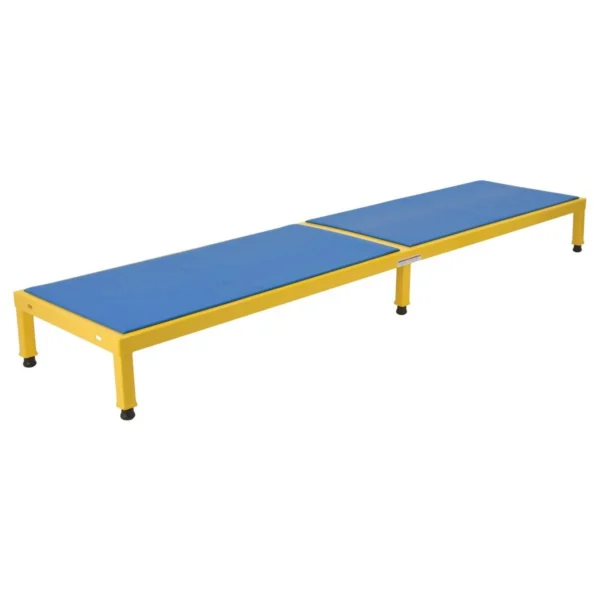 Steel Adjustable Work-Mate Stands 96 In. x 24 In. x 10-1/2 In. 500 Lb. Capacity Yellow