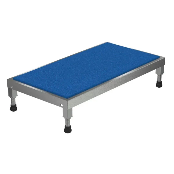 Stainless Steel Adjustable Work-Mate Stands 36 In. x 19 In. x 6-3/4 In. 500 Lb. Capacity Silver