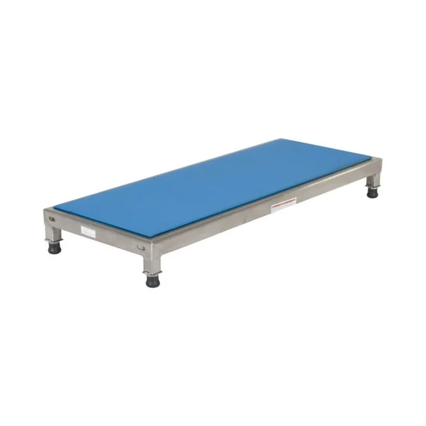 Stainless Steel Adjustable Work-Mate Stands 48 In. x 19 In. x 6-3/4 In. 500 Lb. Capacity Silver