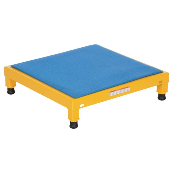 Steel Adjustable Work-Mate Stands 24 In. x 24 In. x 6-3/4 In. 500 Lb. Capacity Yellow