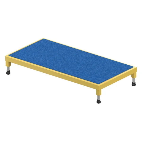 Steel Adjustable Work-Mate Stands 48 In. x 24 In. x 6-3/4 In. 500 Lb. Capacity Yellow