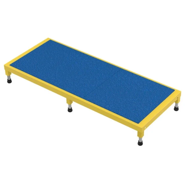 Steel Adjustable Work-Mate Stands 60 In. x 24 In. x 6-3/4 In. 500 Lb. Capacity Yellow