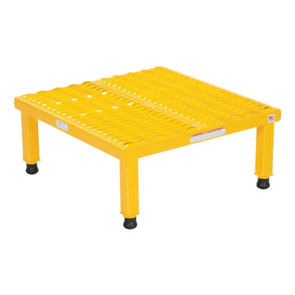 Steel Adjustable Work-Mate Stands 23-1/2 In. x 24-1/16 In. x 10-1/2 In. 500 Lb. Capacity Yellow