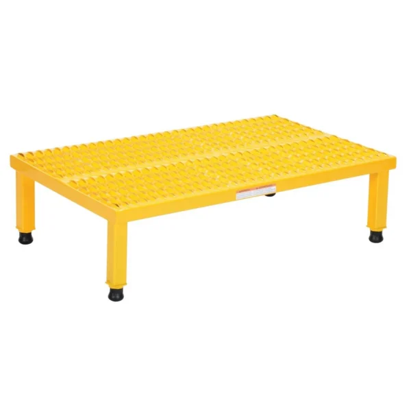 Steel Adjustable Work-Mate Stands 36-7/16 In. x 23-1/2 In. x 10-1/2 In. 500 Lb. Capacity Yellow