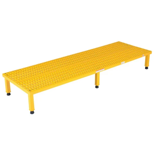Steel Adjustable Work-Mate Stands 72-5/16 In. x 23-1/2 In. x 10-1/2 In. 500 Lb. Capacity Yellow