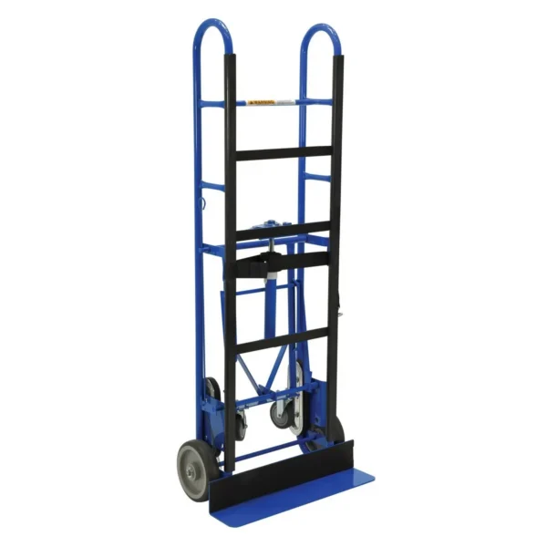 Steel Ratchet Appliance Cart 17 In. x 24 In. x 60 In. 1200 Lb. Capacity Blue