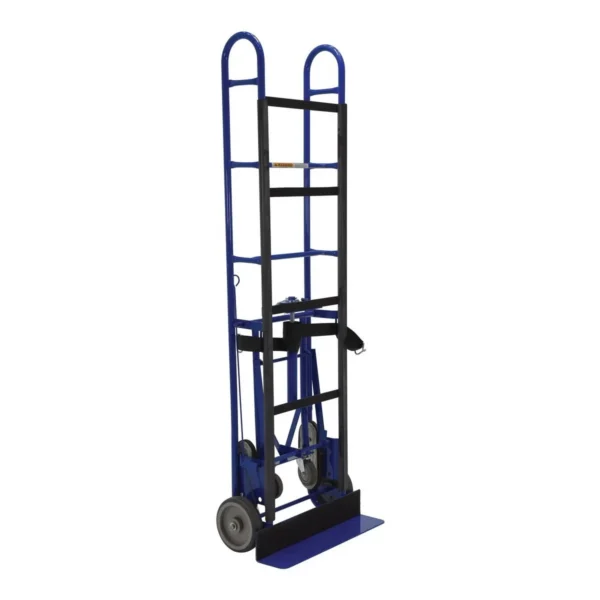Steel Ratchet Appliance Cart 17 In. x 24 In. x 72 In. 1200 Lb. Capacity Blue