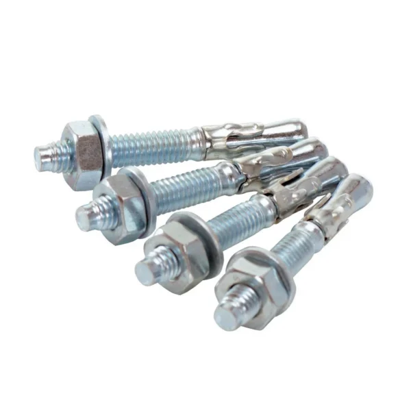Stainless Steel Concrete Wedge Anchor Bolt 3/8 In. X 3 In. 4 Pack