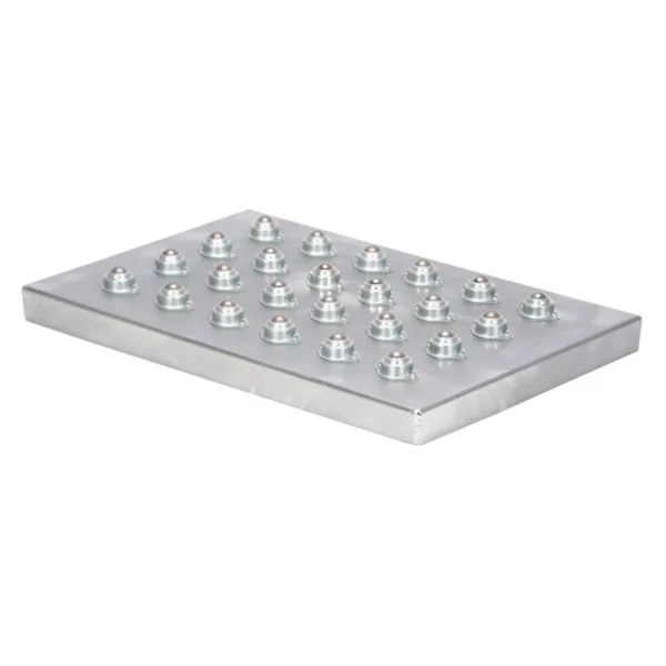Steel Transfer Platform 18 In. x 28 In. 75 Lb. Capacity Silver