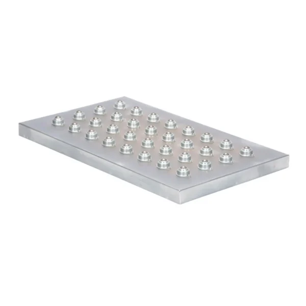 Steel Transfer Platform 20 In. x 36 In. 75 Lb. Capacity Silver
