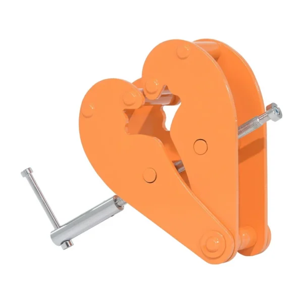 Steel Beam Clamp Horizontal Lift Style 21-1/4 In. x 5-1/4 In. x 7-3/4 In. 10000 Lb. Capacity Blue