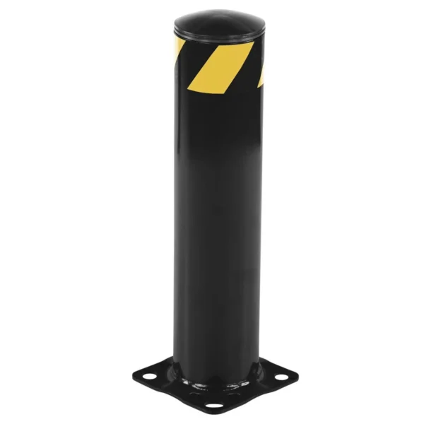 Steel Pipe Safety Bollard 36 In. x 5-1/2 In. Black