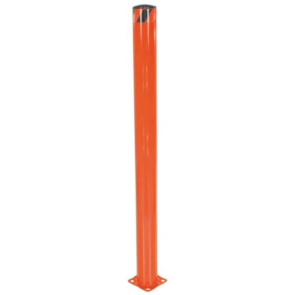 Steel Pipe Safety Bollard 72 In. x 5-1/2 In. Orange