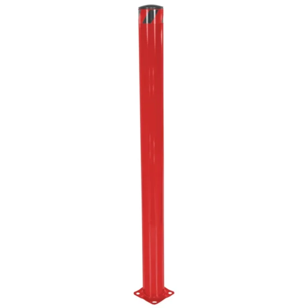 Steel Pipe Safety Bollard 72 In. x 5-1/2 In. Red