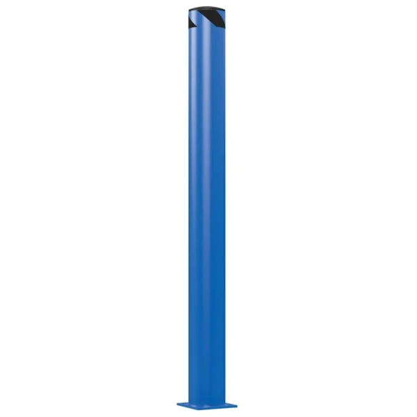 Steel Pipe Safety Bollard 72 In. x 6-1/2 In. Blue