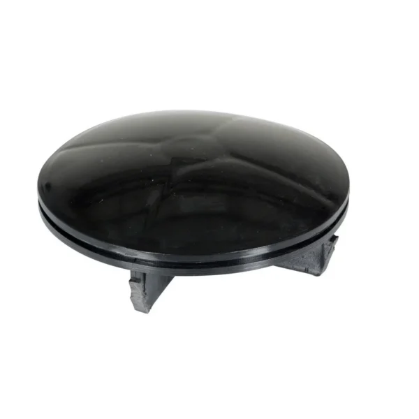 Plastic Bollard Cap Replacement For Schedule 10 Steel 5 In. Pipe Black
