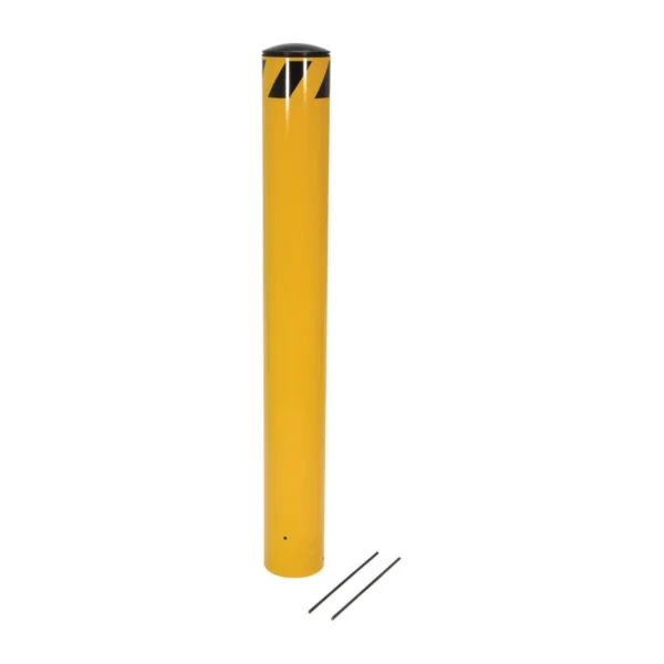 Steel Pour In Place Bollard 62 In. x 5-1/2 In. Yellow