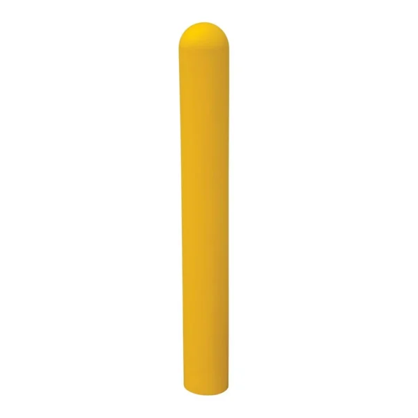 Low Density Polyethylene Bollard Post Cover 36 In. x 6-1/2 In. Yellow