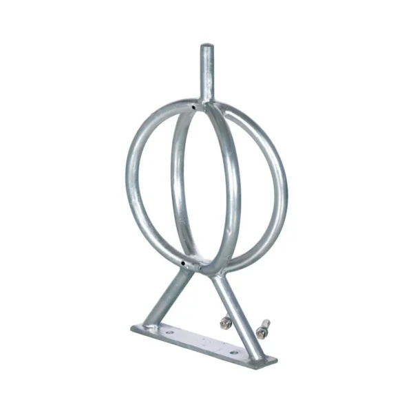Steel Bicycle Rack 12-3/4 In. x 5-5/16 In. x 22-1/2 In. Galvanized