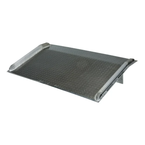 Aluminum Truck Dock Board 42 In. x 66 In. 6000 Lb. Capacity Silver