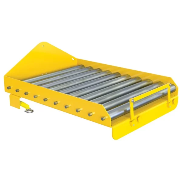 Fork Truck Batter Transfer Platform 4000 Lb. Capacity Yellow