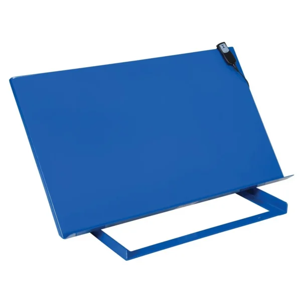 Linear Bench Top Tilter 28 In. x 46 In. 500 Lb. Capacity Blue