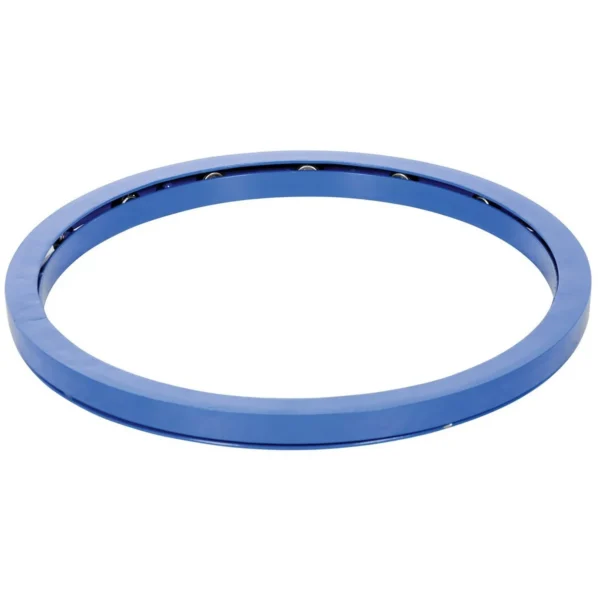 Steel Manual Carousel 24 In. Diameter 2000 Lb. Capacity Blue
