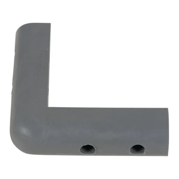 Rubber Corner Guard 16 Pieces 1-1/16 In. Gray