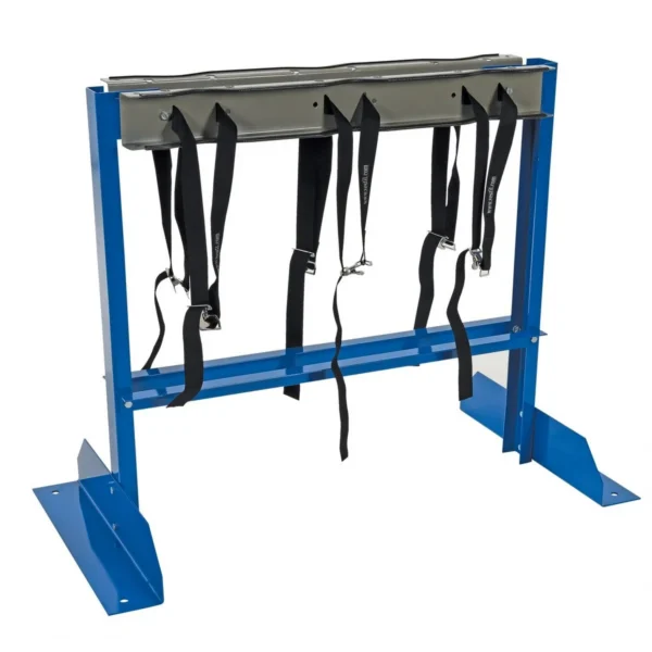Cylinder Bracket Stand 6 Cylinder Capacity Blue