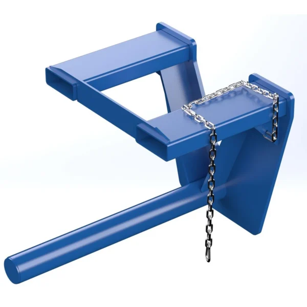 Steel Coil Lifter Fork Mounted Inverted 36 In. 3000 Lb. Capacity Blue