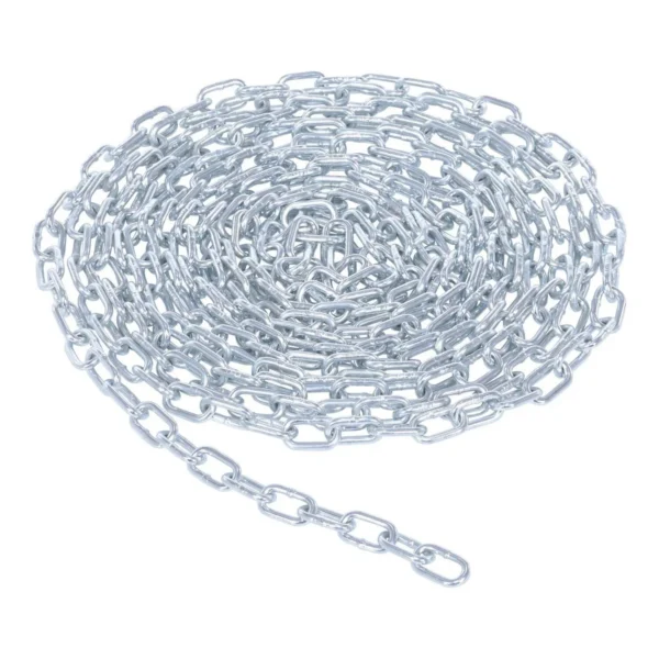 Vestil 3/16 In Chain, 25 Ft, Galvanized