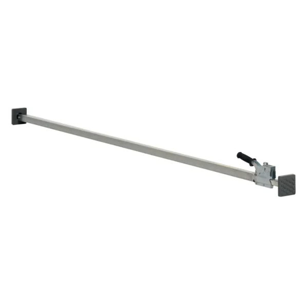 Steel One Piece Cargo Bar 87 In. to 119 In. Silver