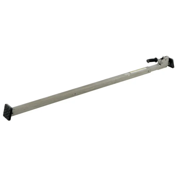 Galvanized Two Piece Telescopic Cargo Bar 90-3/8 In. to 139-9/16 In. Gray