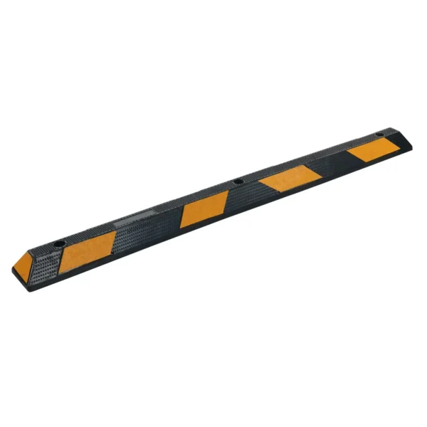 Rubber Car Stop 47-1/4 In. x 5-3/4 In. x 4 In. Black