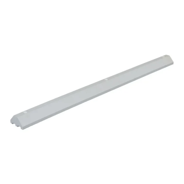 Recycled Plastic Car Stop 72 In. x 6 In. x 3-1/4 In. White