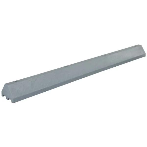 Recycled Plastic Truck Stop 96 In. x 10 In. x 7 In. Gray