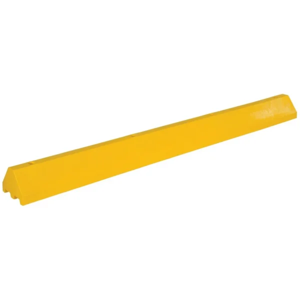 Recycled Plastic Truck Stop 96 In. x 10 In. x 7 In. Yellow