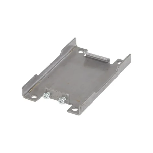 Steel Caster Pad 2-3/4 In. x 3-5/8 In. Top Plate Gray
