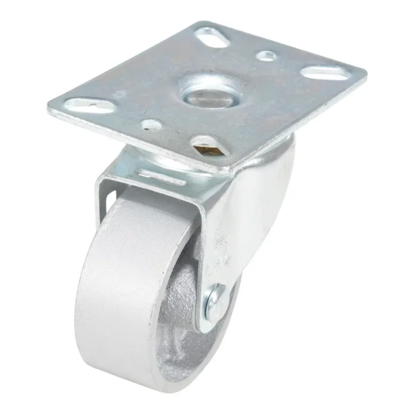 Cast Iron/Steel Swivel Caster 3 In. Diameter x 1 In. Width 350 Lb. Capacity Gray