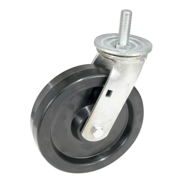 Phenolic Stem Swivel Caster 8 In. Diameter x 2 In. Width 1400 Lb. Capacity Black